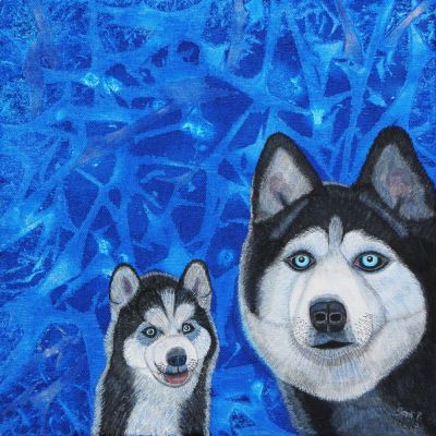 gertrud_poellmann_huskys