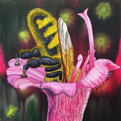 gertrud_poellmann_Wespenmahl